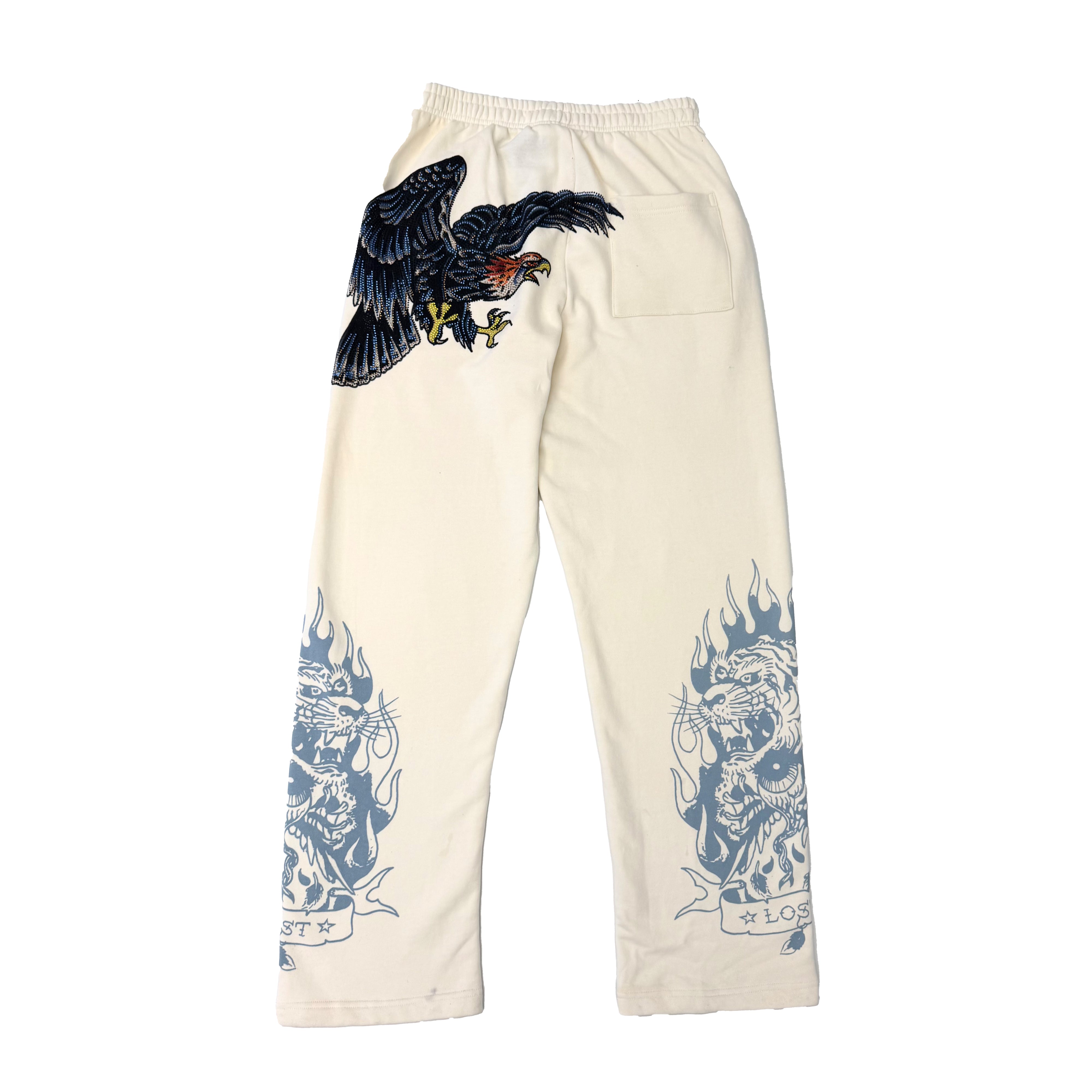 Eagle Rhinestone Sweatpants